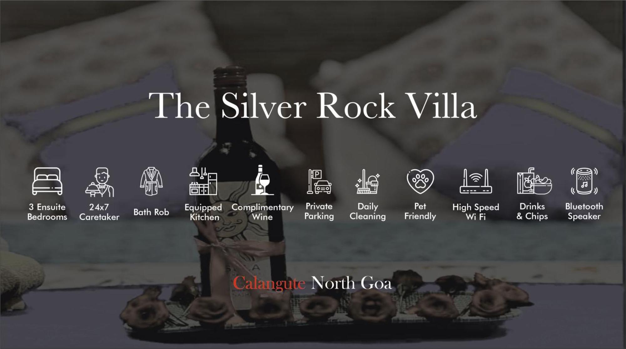 3Bhk Private Pool Villa By Silver Villas Calangute Zewnętrze zdjęcie